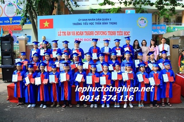 áo tốt nghiệp mầm non